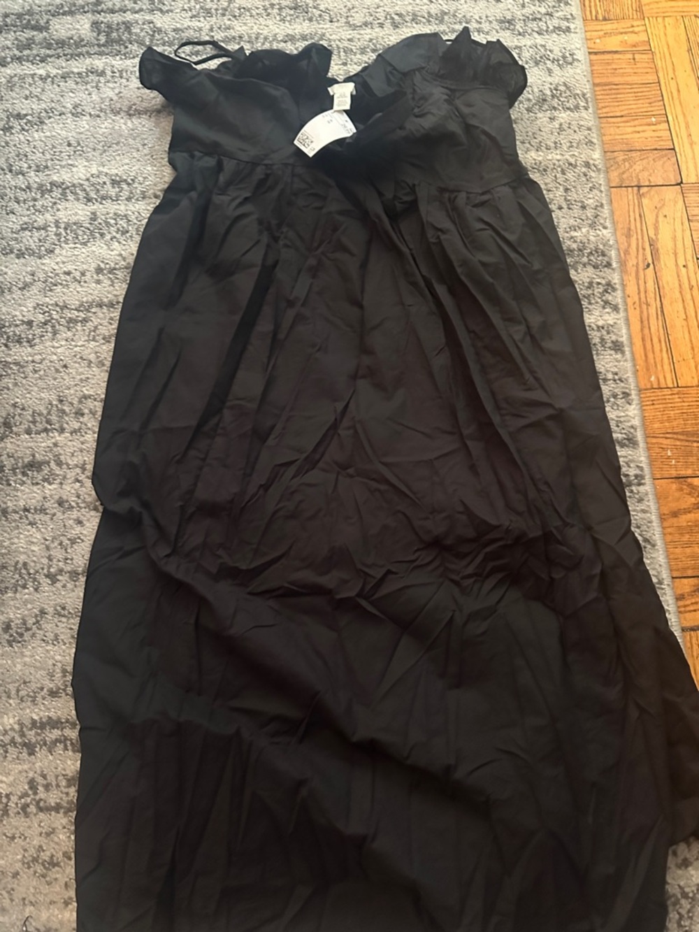 Classic Black Midi Dress